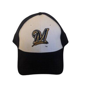 Milwaukee Brewers Kids Club Baseball Cap Navy White Adjustable Trikora USA NEW